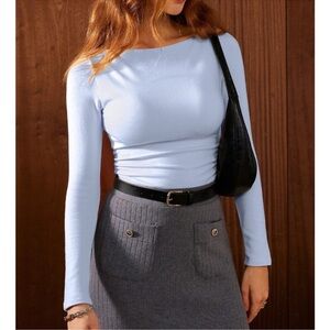 OGL Light Blue Long Sleeve Top